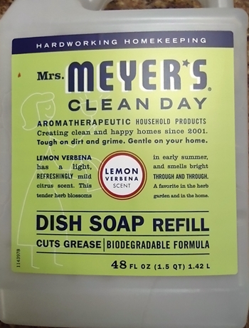 Meyer's Dish Soap for bird mite dermatitis