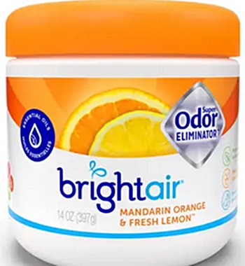 Bright Air citrus repels bird mites