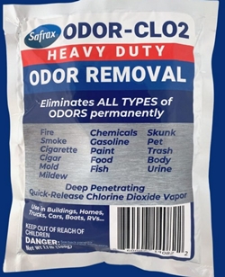 Safrax chlorine dioxide to kill bird mites